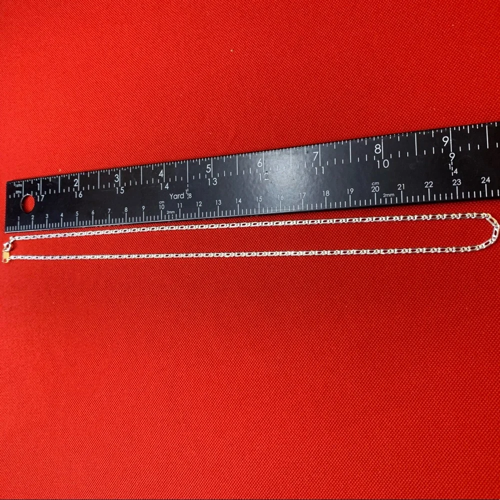 925 Sterling Silver Chain Necklace Jewelry‎ SILVER Classic Made In Mexico - Picture 8 of 14